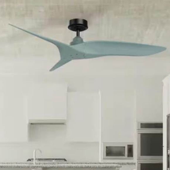 Aerofanture Low Profile Sleek Modern Ceiling Fan in Sage Green NEW - Picture 6 of 8